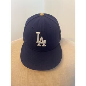 LA Dodgers New Era 7 1/8 Hat 59 Fifty